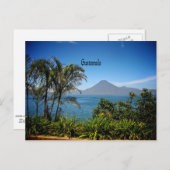 Guatemala, die wunderschöne Landschaft der Natur Postkarte (Vorne/Hinten)
