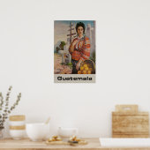Guatemala Druck Südamerika Poster Kunst (Küche)