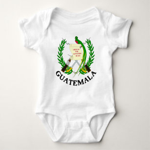 GUATEMALA - Emblem/Flagge/Wappen/Symbol Baby Strampler