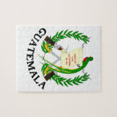 GUATEMALA - Emblem/Flagge/Wappen/Symbol Puzzle (Horizontal)