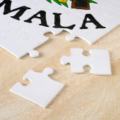 GUATEMALA - Emblem/Flagge/Wappen/Symbol Puzzle (Seite)