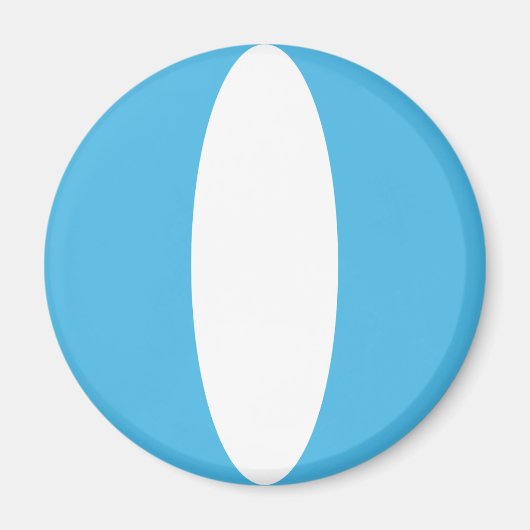 Guatemala-Fahne-Magnet Magnet (Vorne)