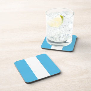 Guatemala Flag Coaster Getränkeuntersetzer