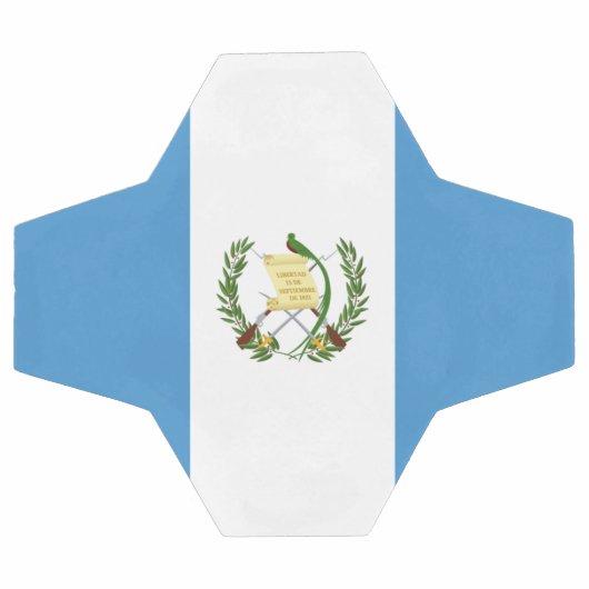Guatemala-Flag Fußball (Flach)