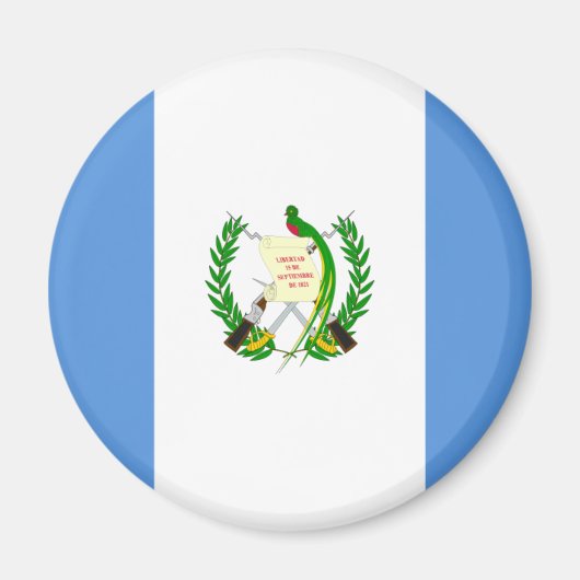 Guatemala Flag GT Magnet (Vorne)