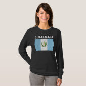 Guatemala Flag Guatemalan Hispanic Heritage Month T-Shirt (Vorne ganz)