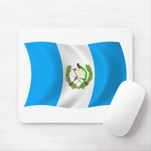 Guatemala Flag Mousepad (Mit Mouse)