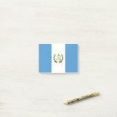 Guatemala flag post-it klebezettel (Auf Schreibtisch)