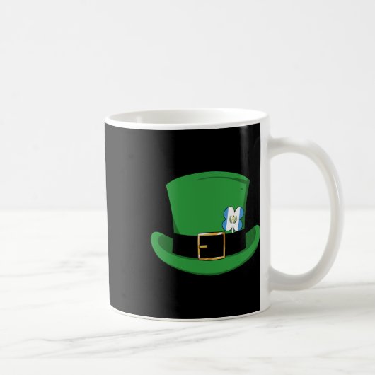 Guatemala Flag St Patricks Day Leprec Kaffeetasse (Rechts)