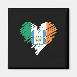Guatemala Flag St Patricks Day Shamro Magnet