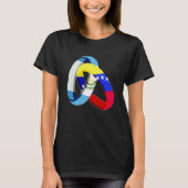 Guatemala Flag Venezuela Grown Ring Marriage Weddi T-Shirt (Vorderseite)