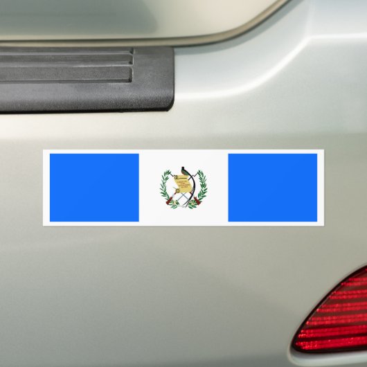 Guatemala-Flagge Autoaufkleber (Auf Auto)