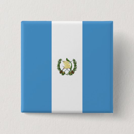 Guatemala-Flagge Button (Vorderseite)