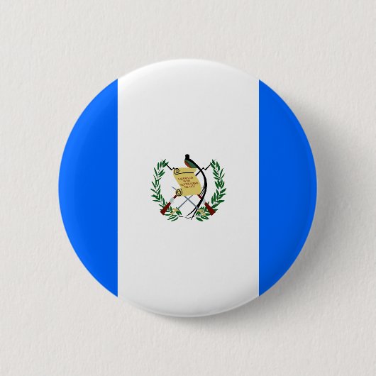 Guatemala-Flagge Button (Vorderseite)