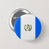 Guatemala-Flagge Button (Vorne & Hinten)