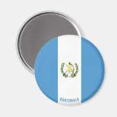 Guatemala Flagge Charming Patriotic Magnet (Vorderseite/Rückseite)