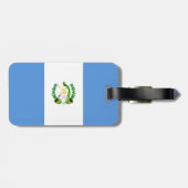 Guatemala-Flagge Gepäckanhänger (Rückseite horizontal)