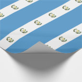 Guatemala-Flagge Geschenkpapier (Ecke)