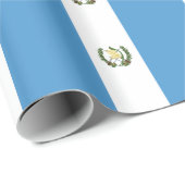 Guatemala-Flagge Geschenkpapier (Rolleneckpunkt)