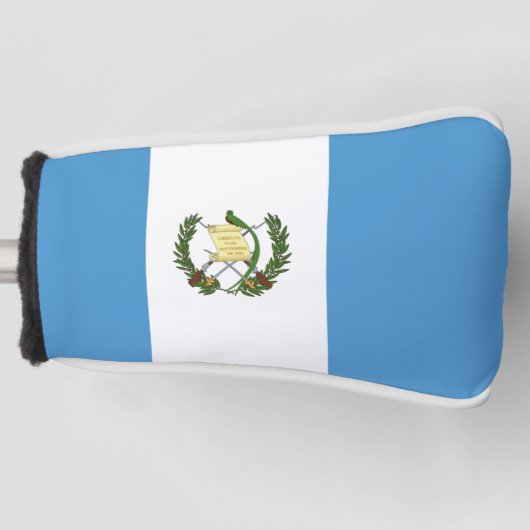 Guatemala-Flagge Golf Headcover (Vorderseite)