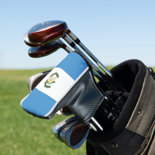 Guatemala-Flagge Golf Headcover (In Situ)