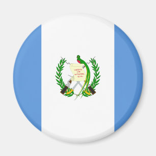 Guatemala-Flagge GT Magnet