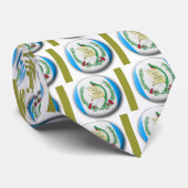 Guatemala-Flagge Krawatte (Gerollt)