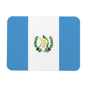 Guatemala-Flagge Magnet