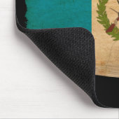 Guatemala-Flagge Mousepad (Ecke)