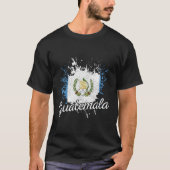 Guatemala Flagge Pride Cha Chaa T-Shirt (Vorderseite)