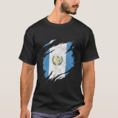 Guatemala Flagge Pride Chaa T-Shirt (Vorderseite)
