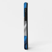 Guatemala-Flaggen-Gewebe Case-Mate iPhone Hülle (Hinten/Links)