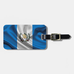 Guatemala-Flaggen-Gewebe Gepäckanhänger