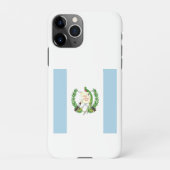 Guatemala-Flaggenemblem iPhone Hülle (Rückseite)
