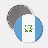 Guatemala-Flaggenmagnet Magnet (Vorderseite/Rückseite)