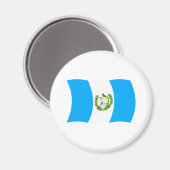 Guatemala-Flaggenmagnet Magnet (Vorderseite/Rückseite)