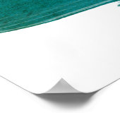 Guatemala-Flaggenposter Poster (Ecke)