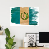 Guatemala-Flaggenposter Poster (Heimbüro)