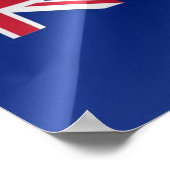 Guatemala - Flaggenschwellen - Poster (Ecke)