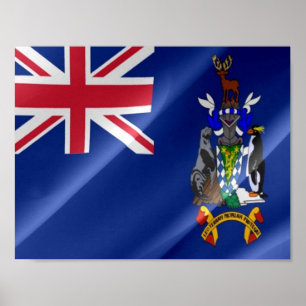 Guatemala - Flaggenschwellen - Poster