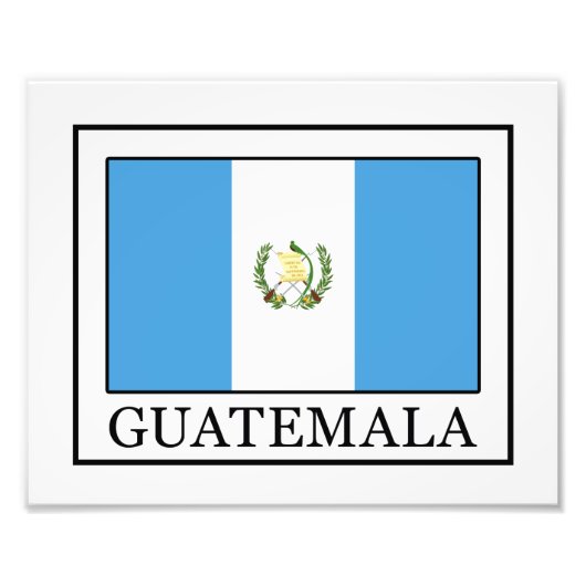 Guatemala Fotodruck (Vorne)