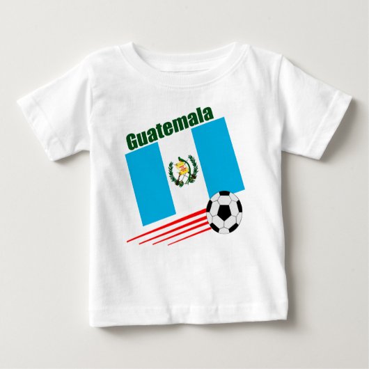 Guatemala-Fußball-Team Baby T-shirt (Vorderseite)