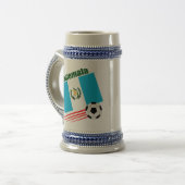 Guatemala-Fußball-Team Bierglas (Vorderseite Links)