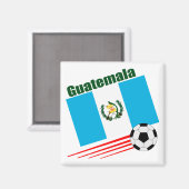 Guatemala-Fußballmannschaft Magnet (Vorderseite/Rückseite)