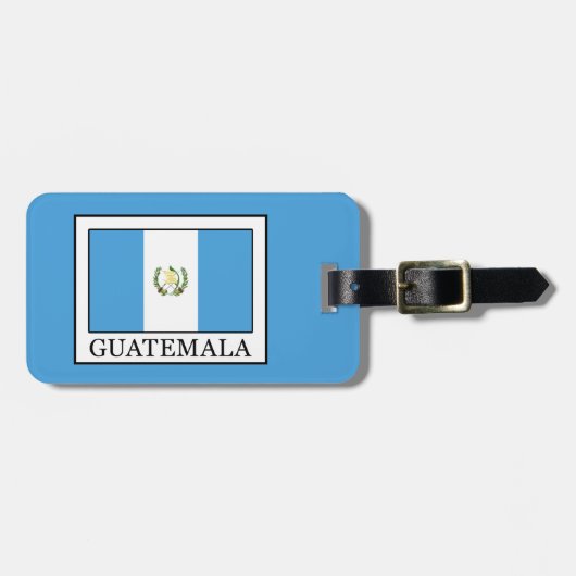 Guatemala Gepäckanhänger (Vorderseite horizontal)