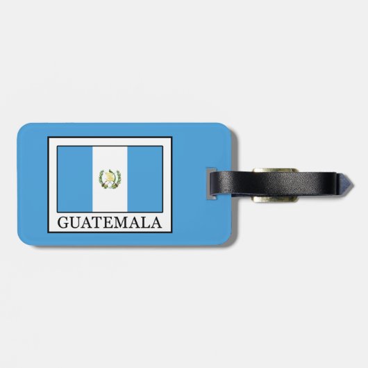 Guatemala Gepäckanhänger (Rückseite horizontal)