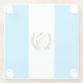 Guatemala Glasuntersetzer (Rückseite)