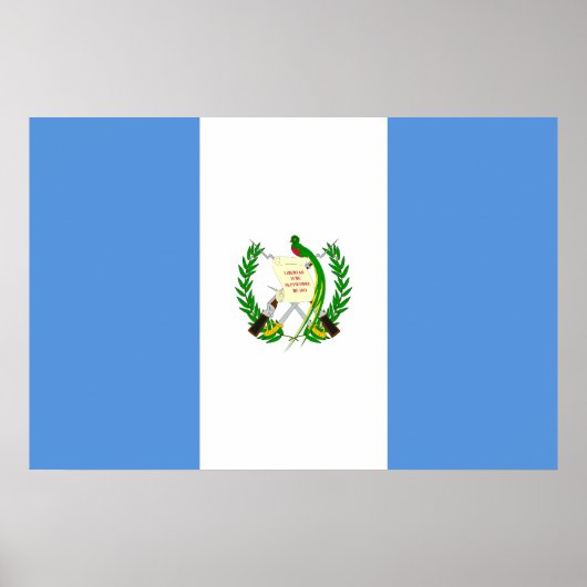 Guatemala, Grenada-Flagge Poster (Vorne)