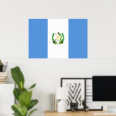Guatemala, Grenada-Flagge Poster (Heimbüro)