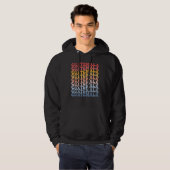 Guatemala Groovy Retro Guatemalan Hoodie (Vorne ganz)